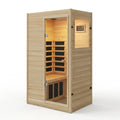 Infrared Sauna Built for Home Wellness, European Aspen Wood, 905W Low EMF, Bluetooth Speakers